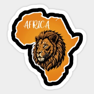 Africa Sticker